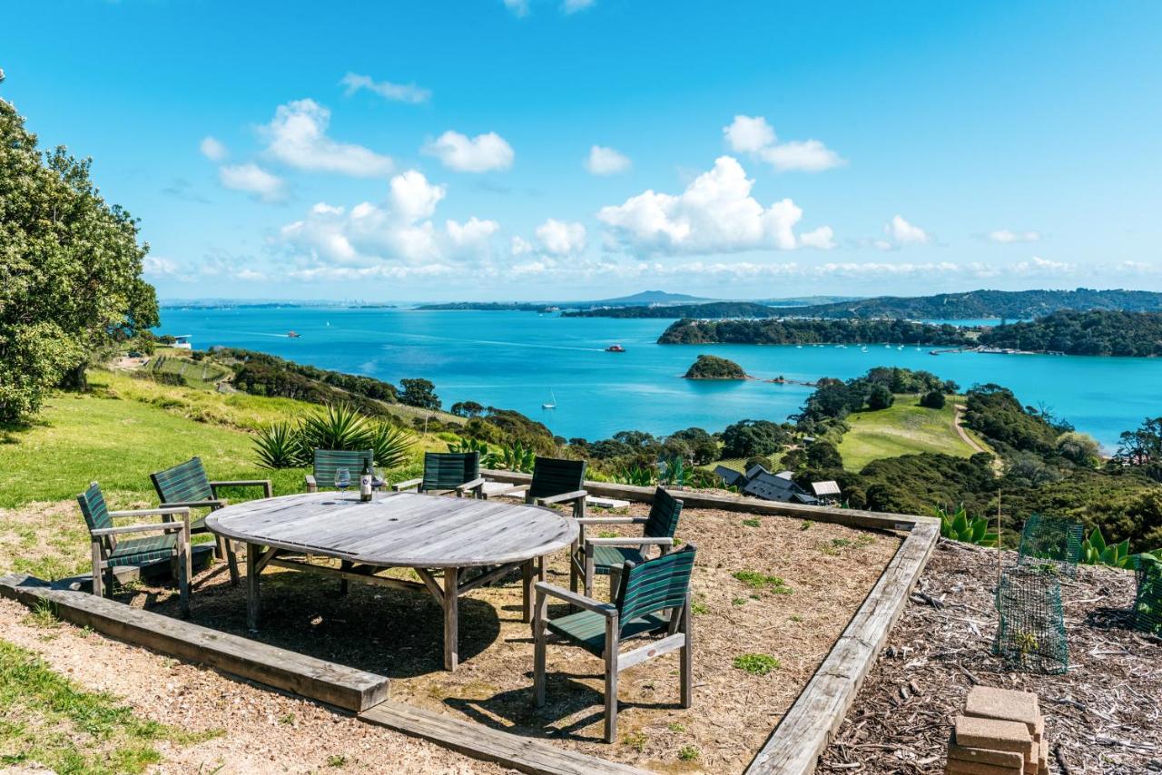 The Apartment - Sea Views At Te Whau Point By Waiheke Unlimited Omiha Buitenkant foto